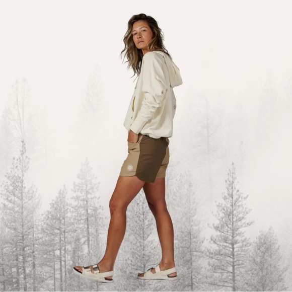Astral Kinisi Hemp Shorts W's in Sierra Taupe - Picture 1 of 5